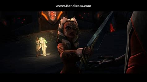 star wars the clone wars death watch captures ahsoka|clone wars season 4 death watch.